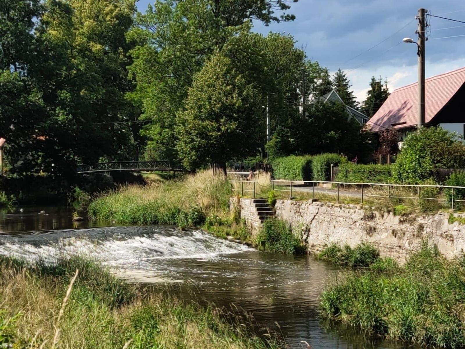 Ferienhaus In Grossschoenau Mit Grosser Terrasse Βίλα Εξωτερικό φωτογραφία