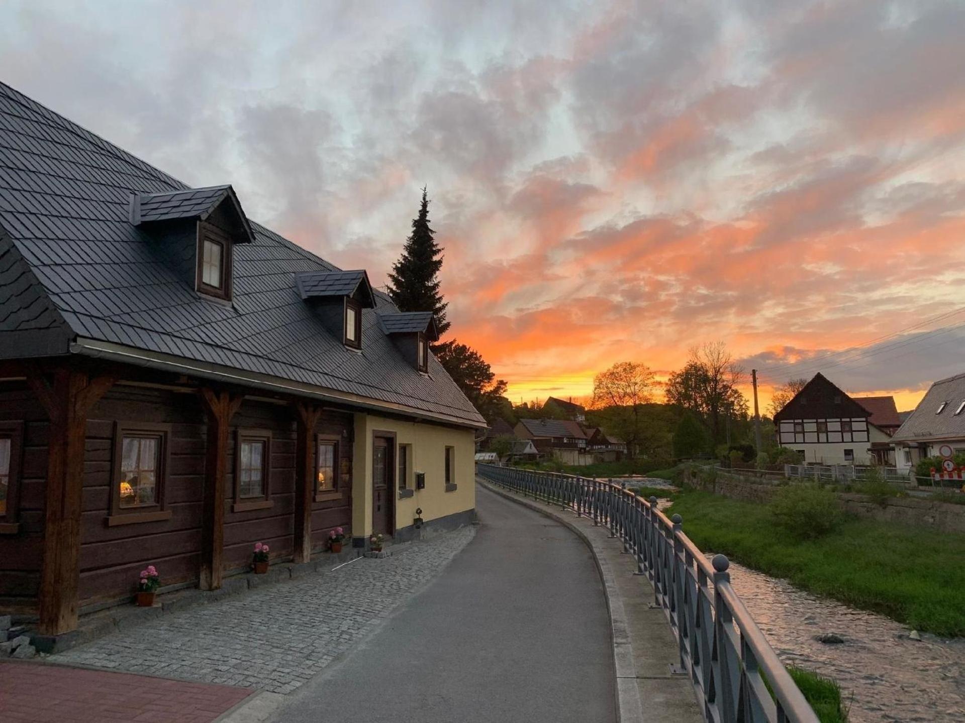 Ferienhaus In Grossschoenau Mit Grosser Terrasse Βίλα Εξωτερικό φωτογραφία