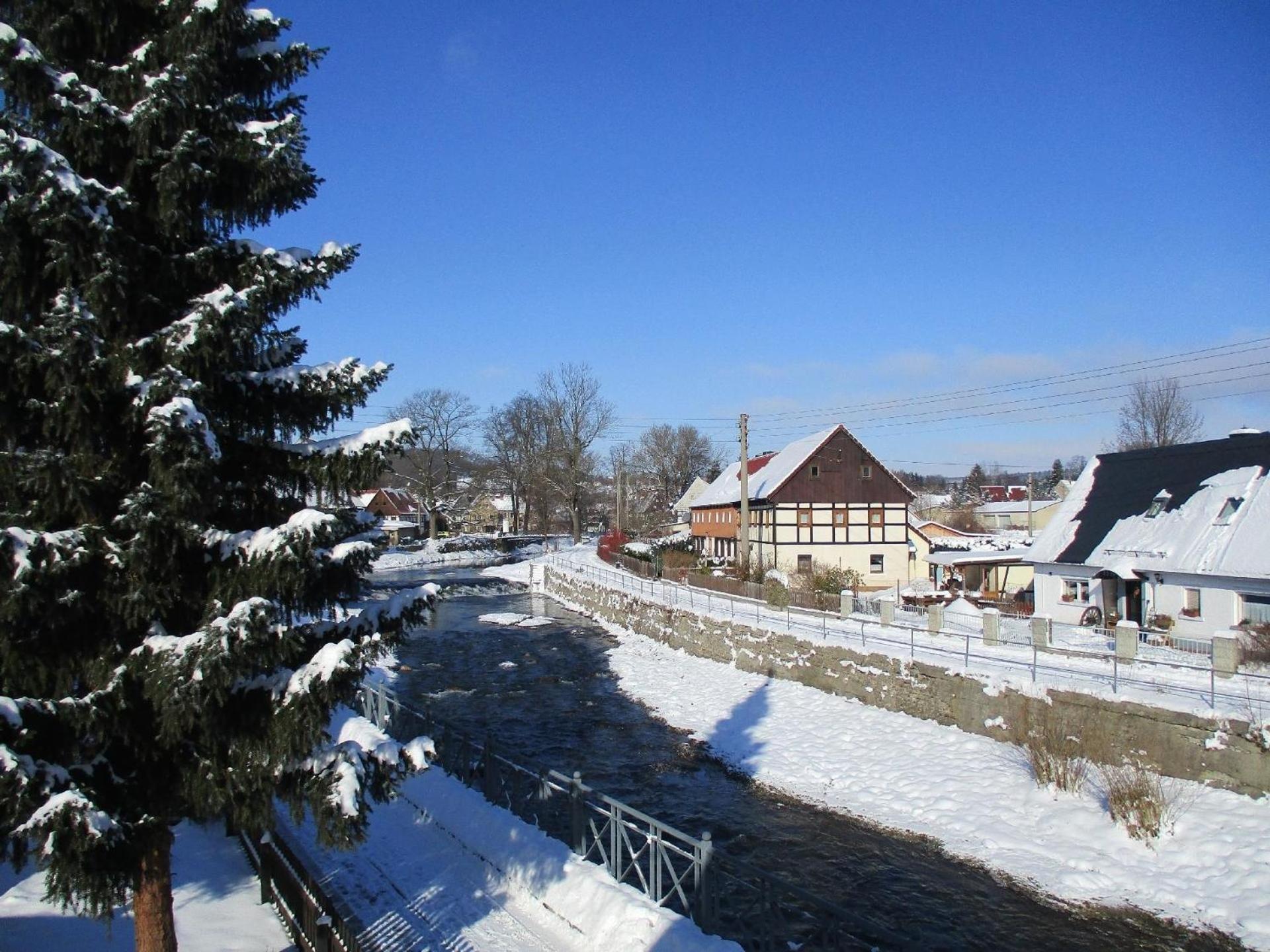 Ferienhaus In Grossschoenau Mit Grosser Terrasse Βίλα Εξωτερικό φωτογραφία